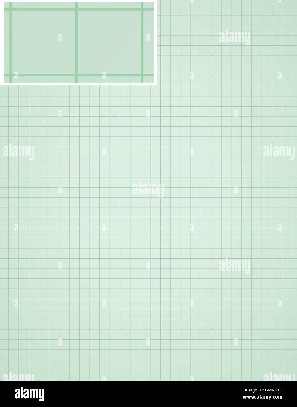 Squared Green Graph Paper Square Hi res Stock Photography And Images Alamy