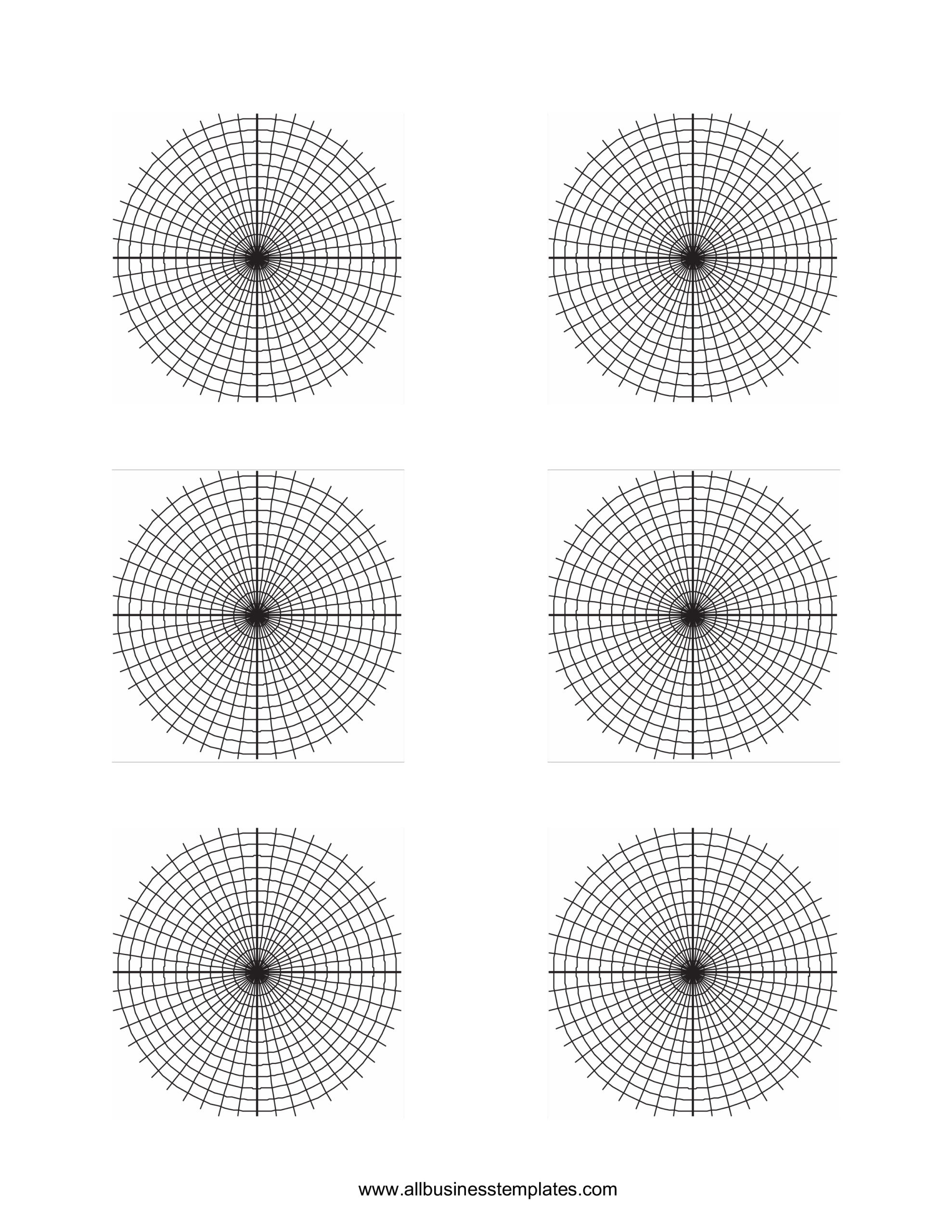 Printable Polar Graph Paper Pdf