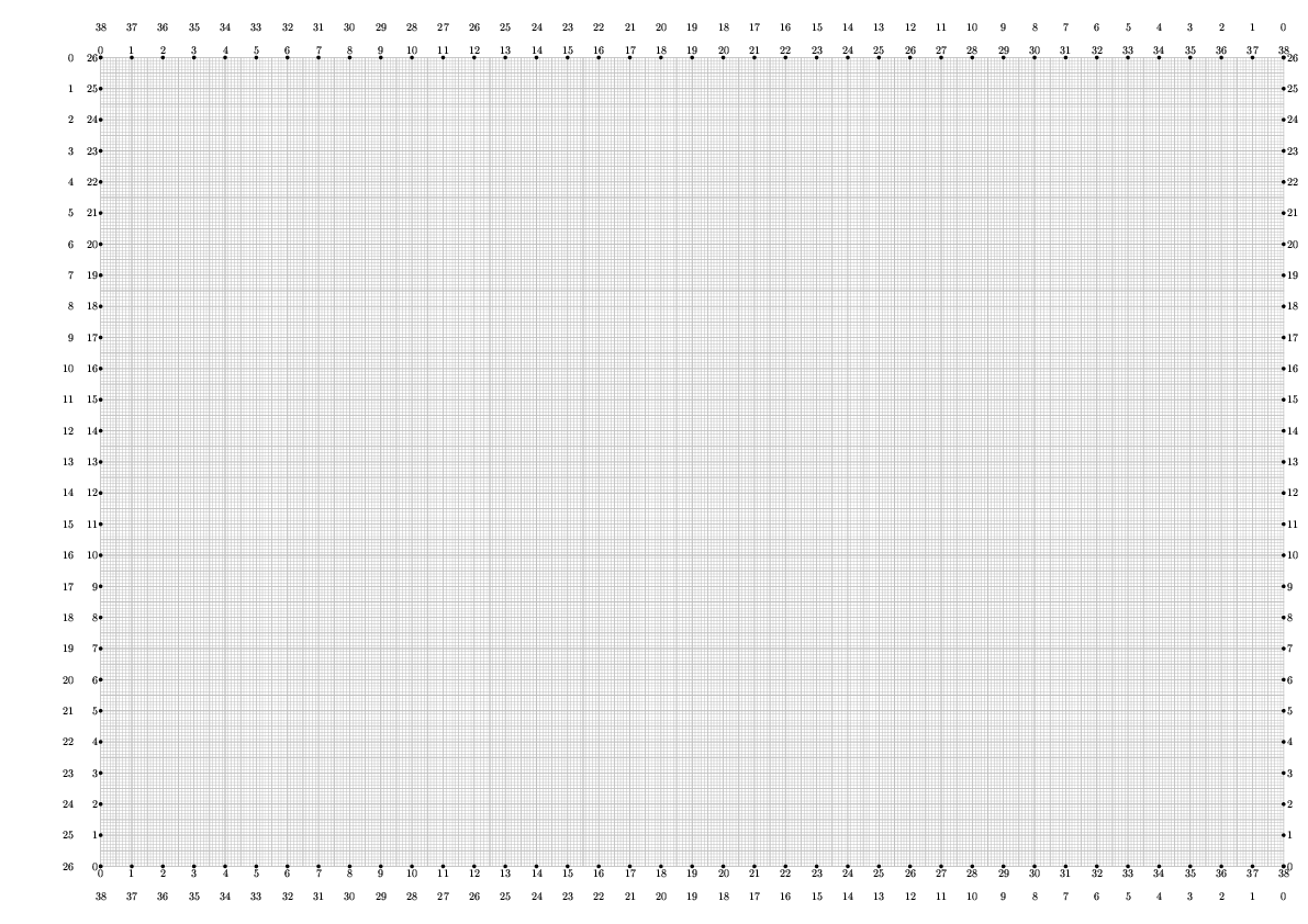 The GNU 3DLDF Graph Paper Page Worksheets Library
