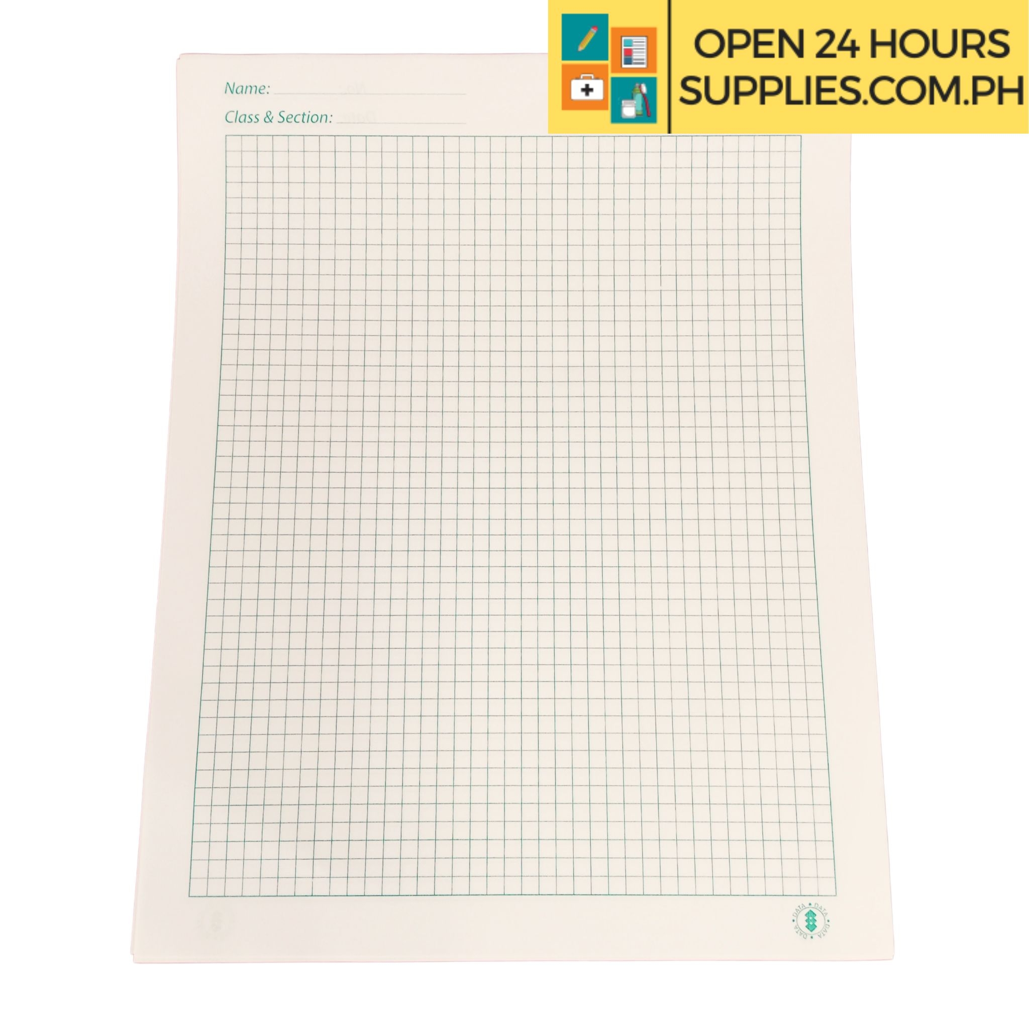 Vision Graphing Paper 20 Sheets 216 X 280 Mm Supplies 24 7 Delivery